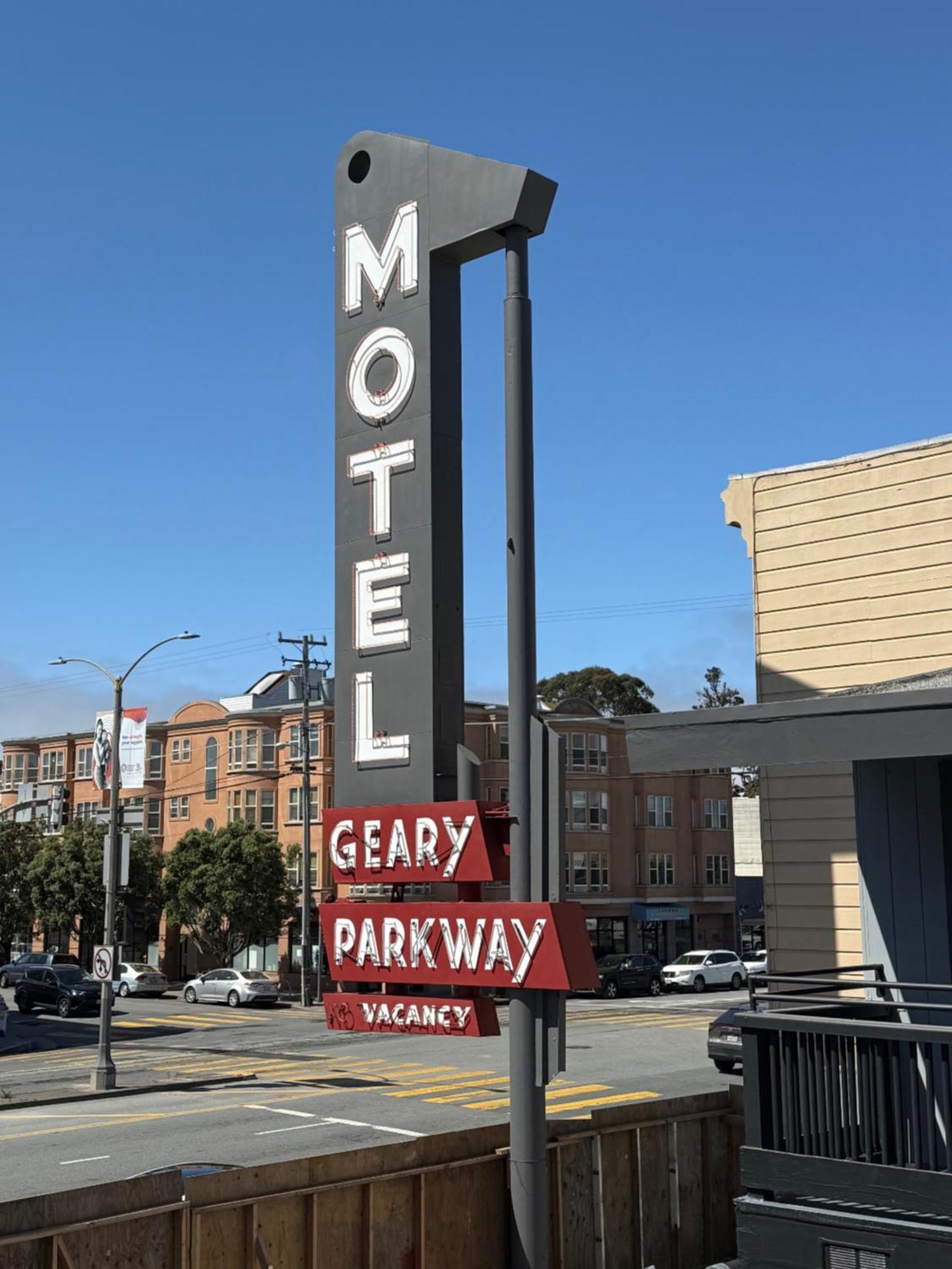 Geary Parkway Motel San Francisco Exterior foto